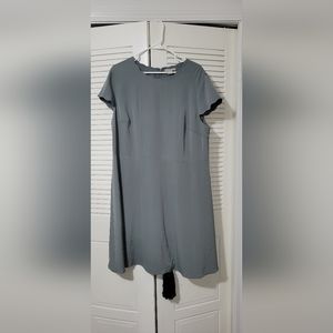 SPRING🌸 H&M Dress with Scalloped Neck & Sleeves